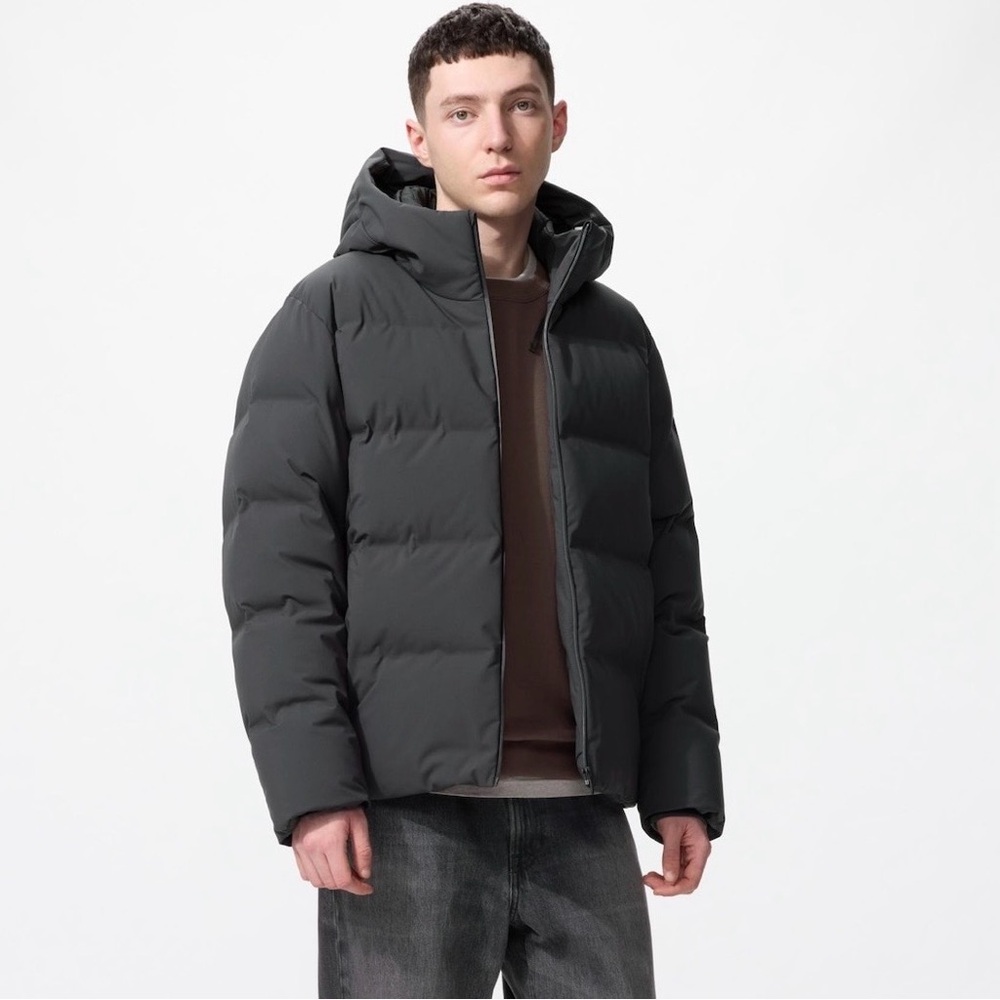 Uniqlo Seamless Down Parka XL Black